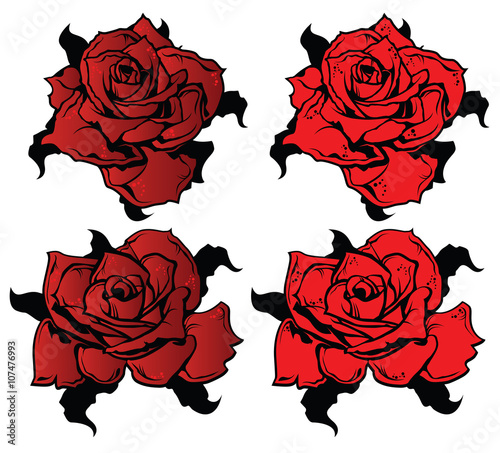 Tattoo roses