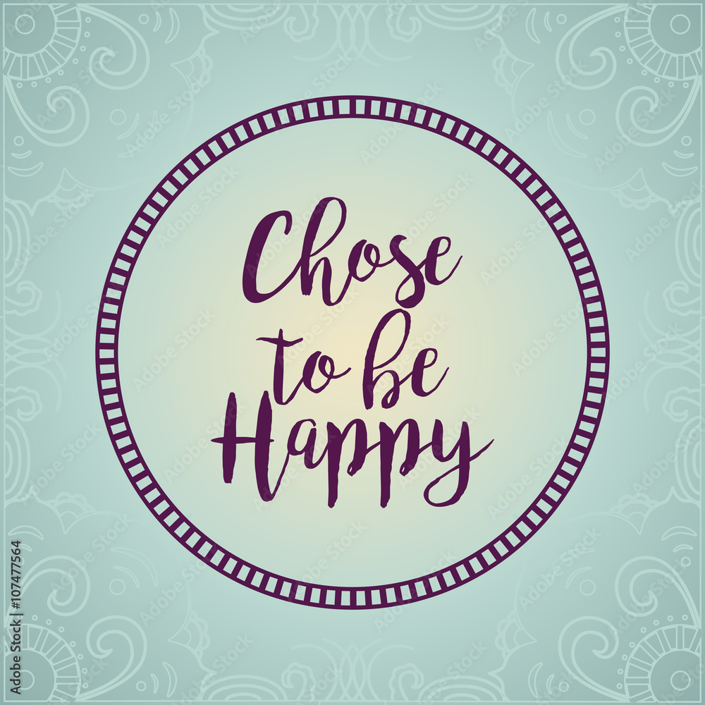 Fototapeta premium Boho design in color background