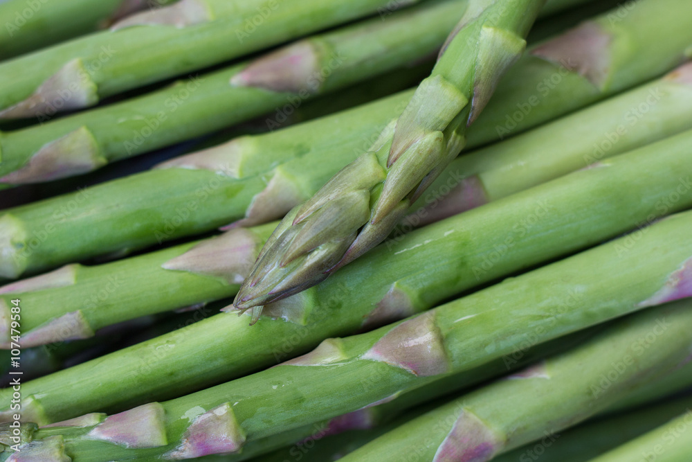 fresh green asparagus macro raw fresh green asparagus macro raw
