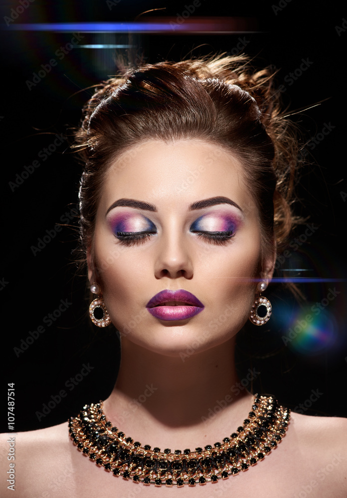 beautiful woman face closed eyes beautiful woman face closed eyes