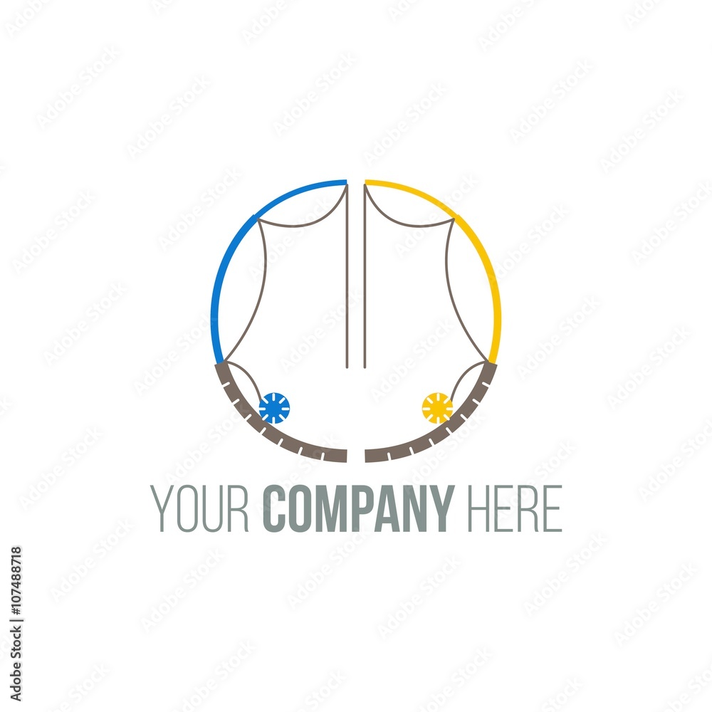 fishing logo icon vector