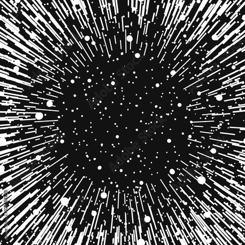 Big bang illustration.