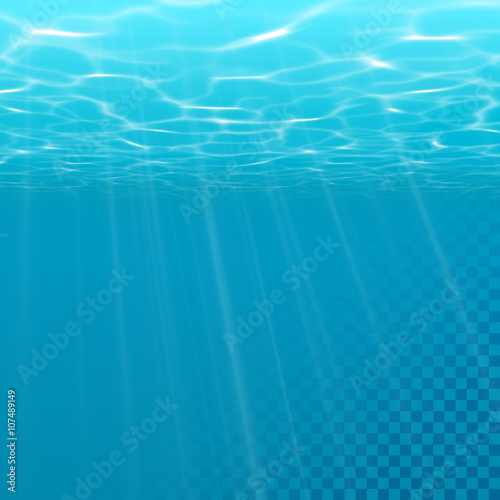 Vector underwater light wallpaper background.