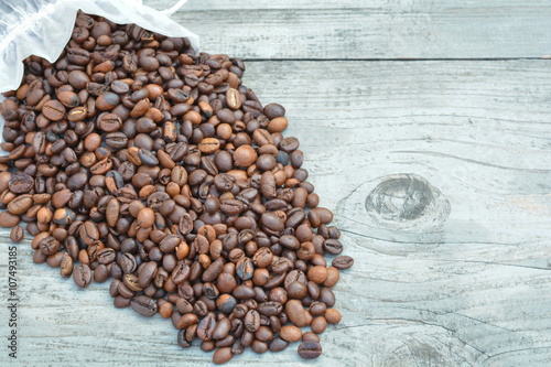 Aromatic coffee beans 