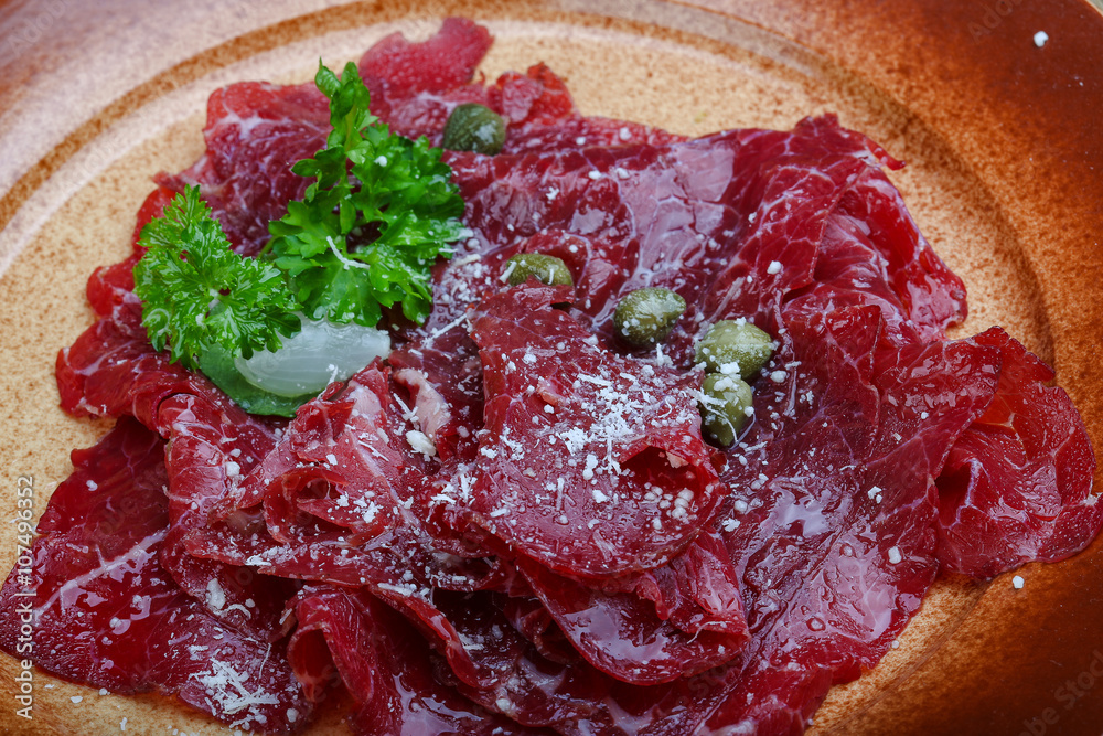 Obraz premium Beef carpaccio