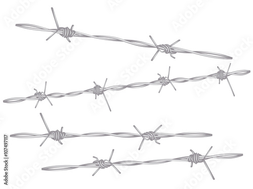 Barbed Wire Illustration