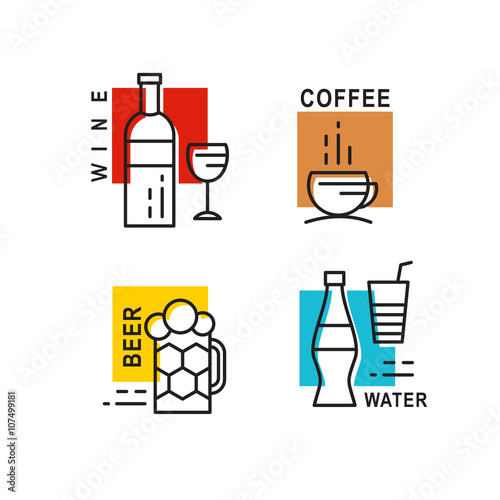 beverage icons cet