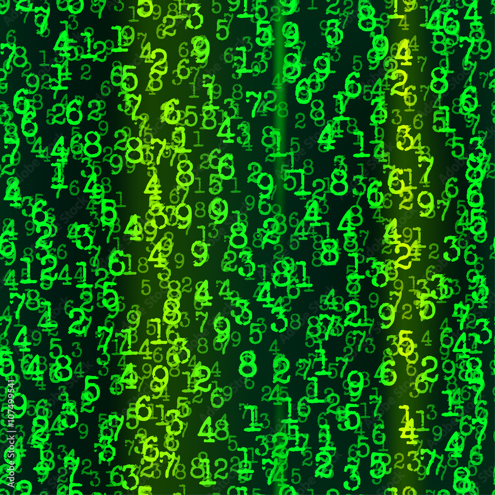 numeral seamless pattern numeral seamless pattern