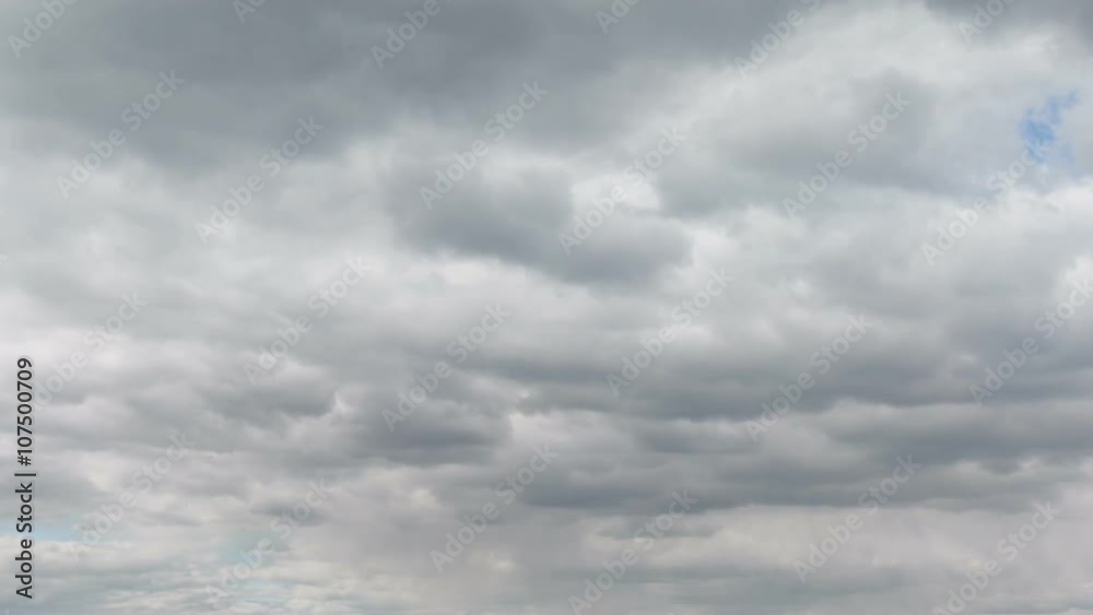 Russia, timelapse. The movement of clouds over the fields of winter wheat in early spring in the vast steppes of the Don. Russia, timelapse. The movement of clouds over the fields of winter wheat in early spring in the vast steppes of the Don.