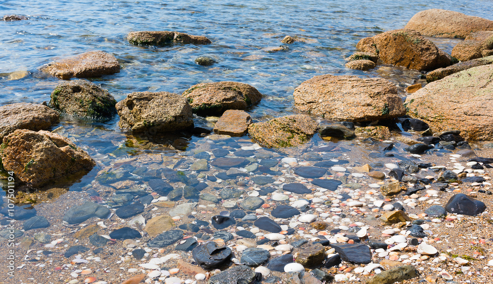 rocks on the shore 3