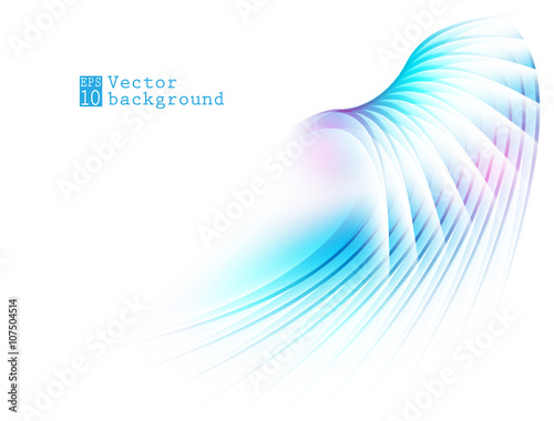 vector background, wavy lines