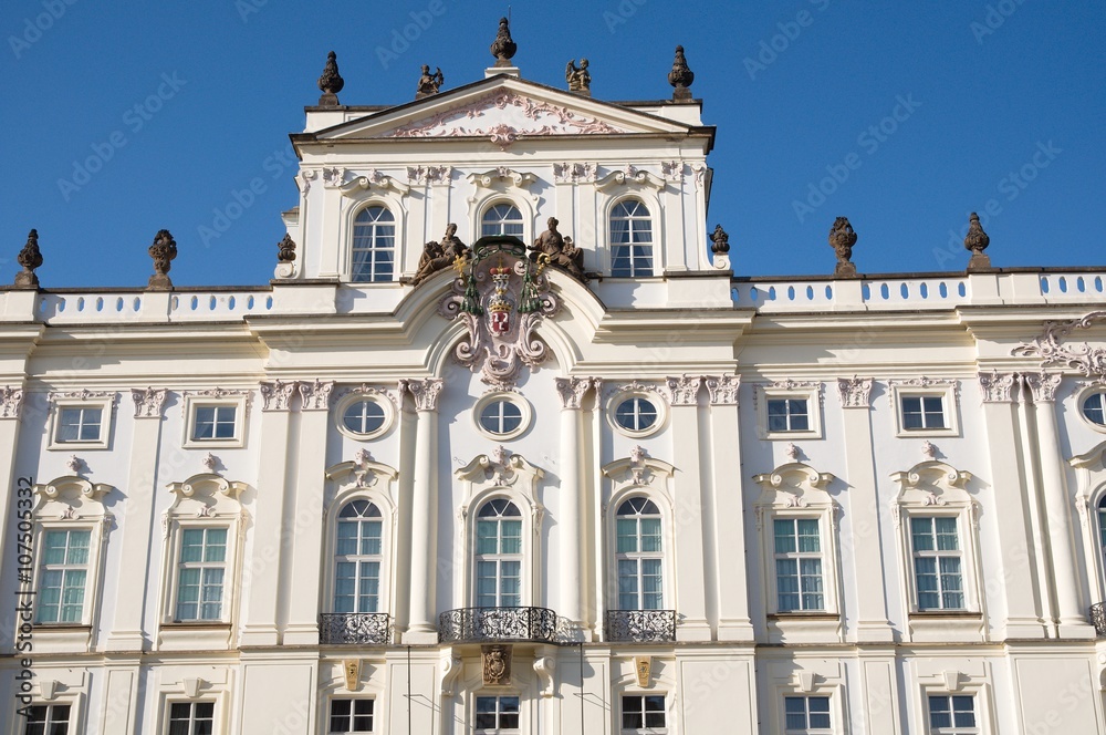 Archbishop Palace at Hradcany Square, Prague , Czech republic Archbishop Palace at Hradcany Square, Prague , Czech republic