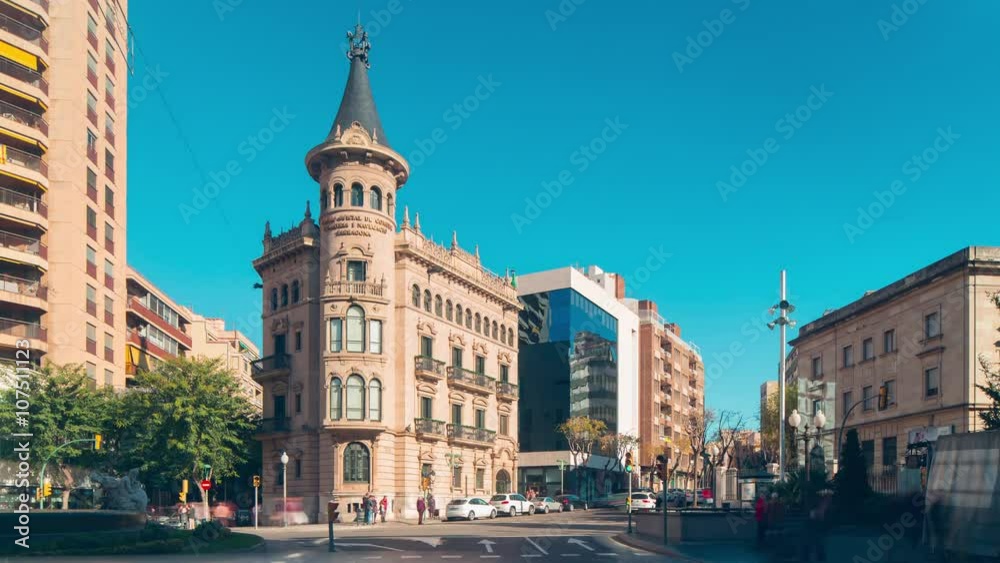 sunny day tarragona city traffic crossroad 4k time lapse spain
sunny day tarragona city traffic crossroad 4k time lapse spain