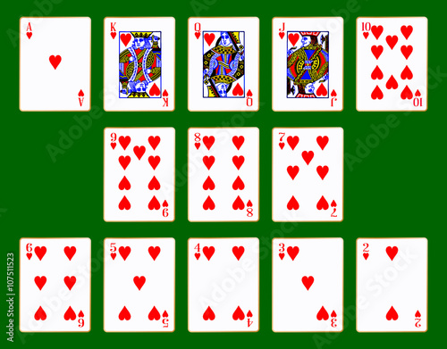 Hearts Suit Of Cards