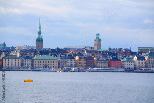 Stockholm, Sweden - March, 16, 2016: panorama of an old town of Stockholm, Sweden © Dmitry Vereshchagin