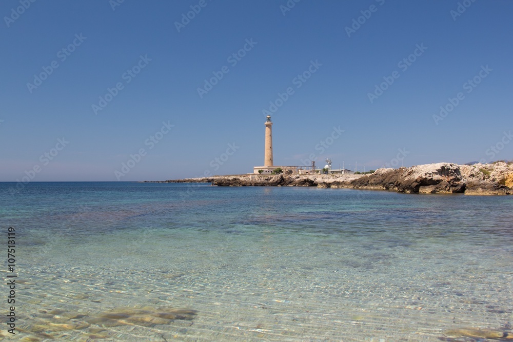 Fototapeta premium Favignana lighthouse