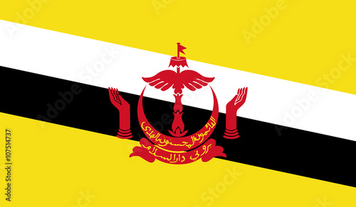 Brunei Flag photo