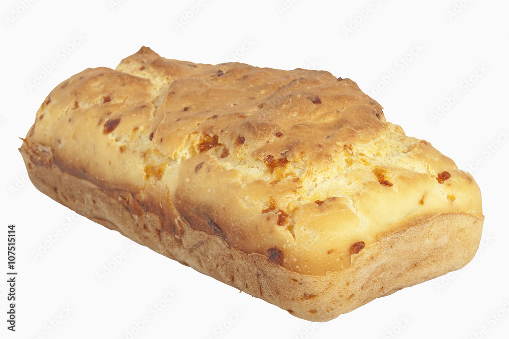 Loaf of Gluten-Free Bread Baked with Rice Flour