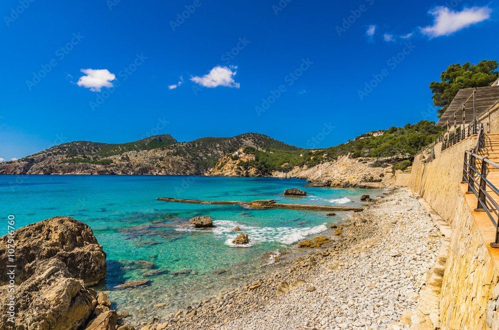 Mittelmeer Küstenlinie Mallorca Spanien