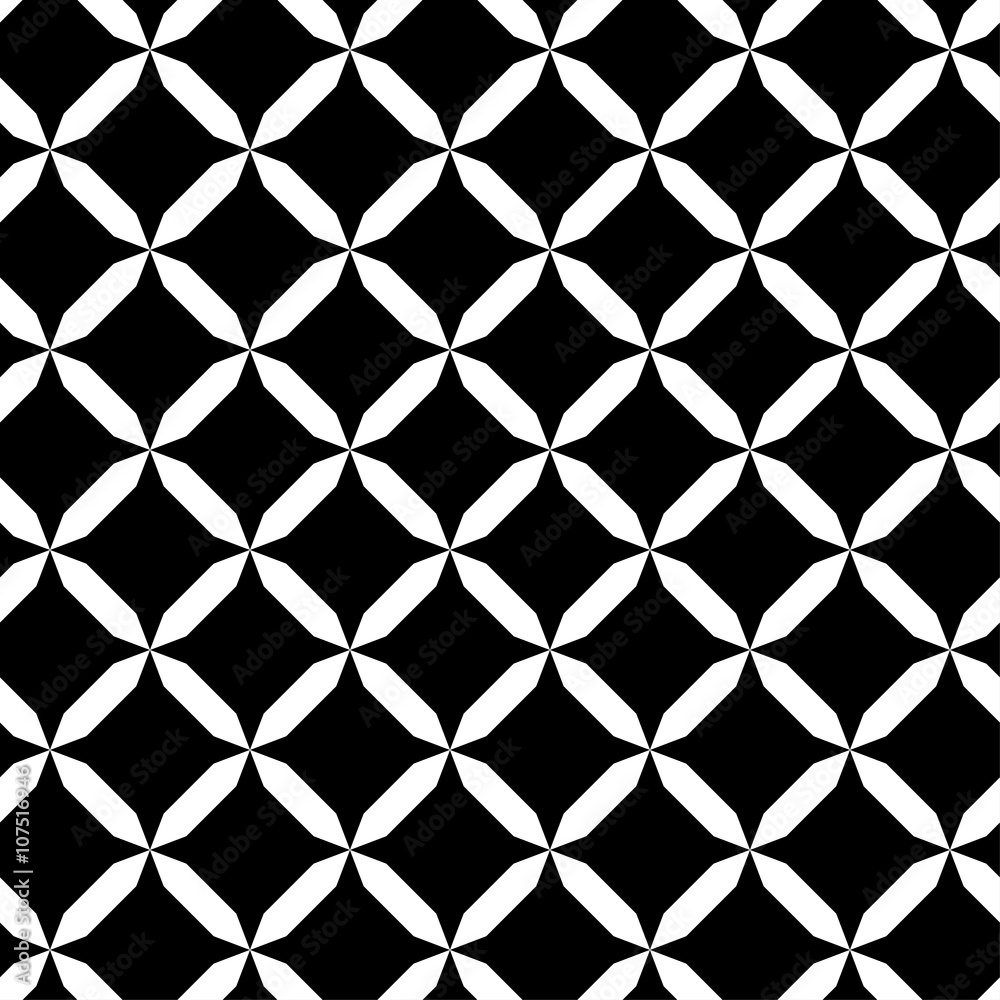 Seamless black and white vector background with abstract geometric shapes. Print. Cloth design, wallpaper. Seamless black and white vector background with abstract geometric shapes. Print. Cloth design, wallpaper.