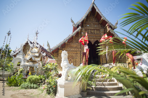 ASIA THAILAND CHIANG MAI WAT MAHAWAN TEMPLE photo