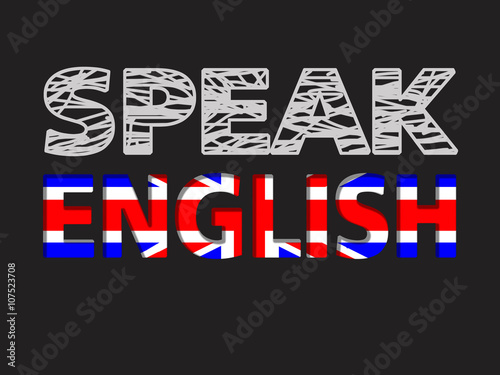 Learn Language - Chalk to blackboard