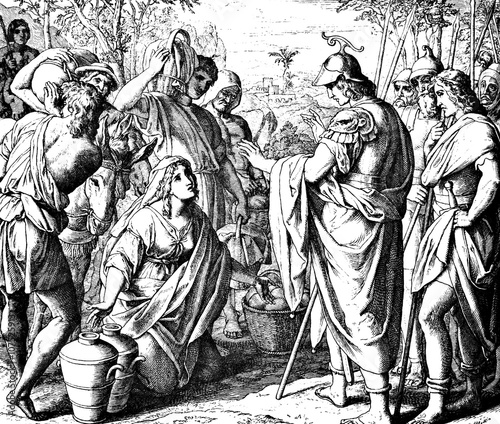 David and Abigail 1) Sacred-biblical history of the old and New Testament. two Hundred and forty images Ed. 3. St. Petersburg, 2) 1873. 3) Russia 4) Julius Schnorr von Carolsfeld photo