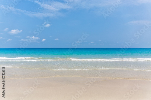 Paradise beach with white sand  © gorov