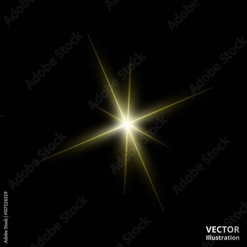 Dark abstract background with glitter. Vector illustration.