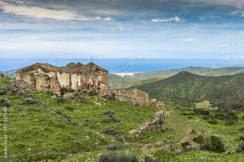 Abandoned Mine of Gennamari, Arbus, Sardinia, Italy photo