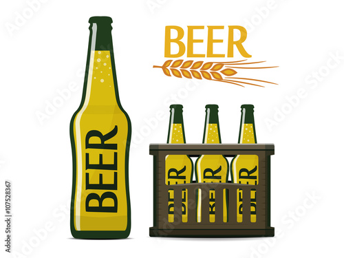 vector beer set