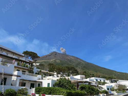Active Stromboli volcano in Italy © lauraplanells