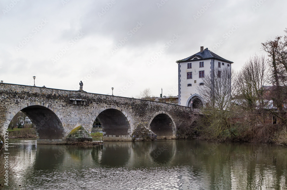 old Lahn Bridge, Limburg, Germany