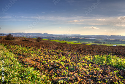 Acker im Herbst