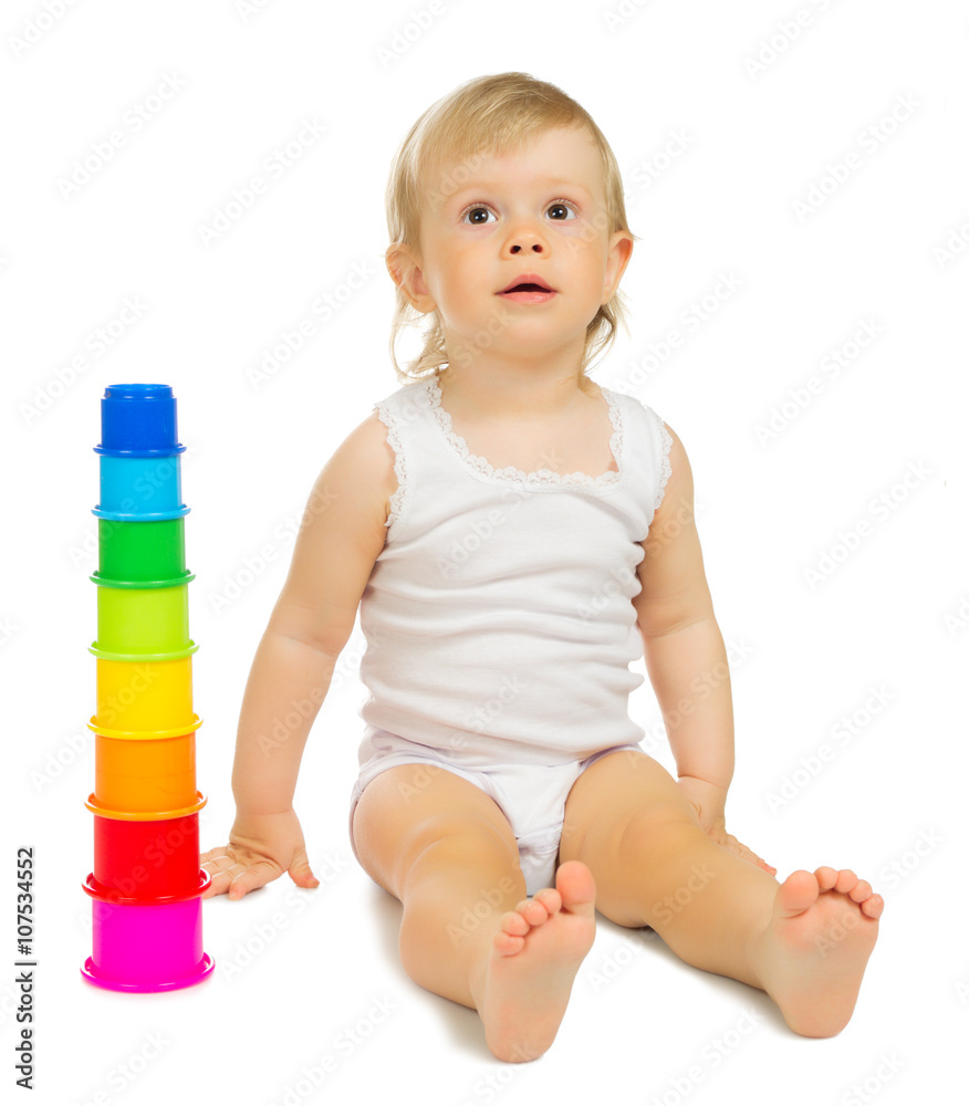 Little baby isolated Little baby isolated