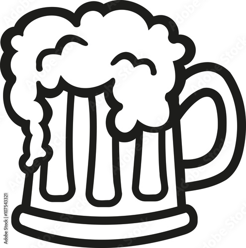 Cartoon Beer mug