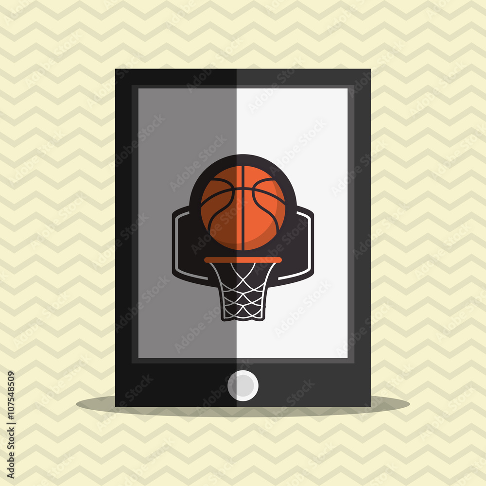 Basketball icon design, vector illustration Basketball icon design, vector illustration