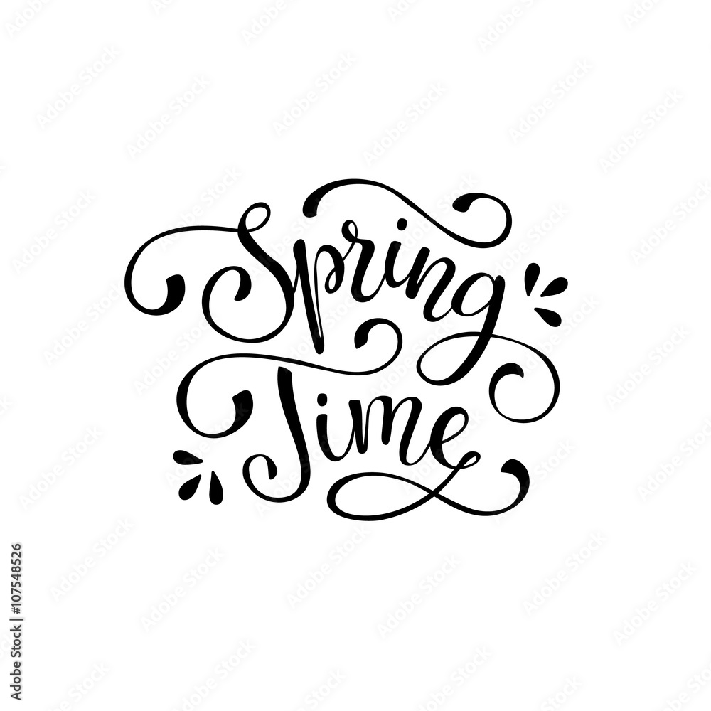Spring time wording Spring time wording