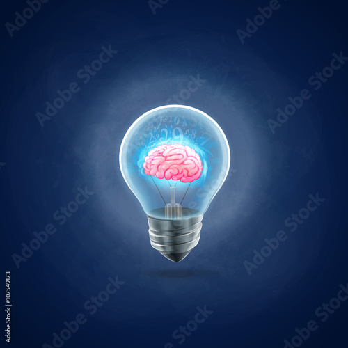 bulb brain idea