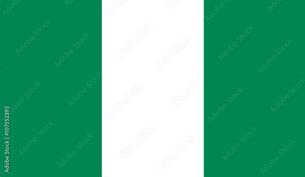 Obraz premium Nigeria flag
