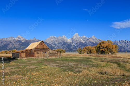 Autumn day at Mormon Row flat