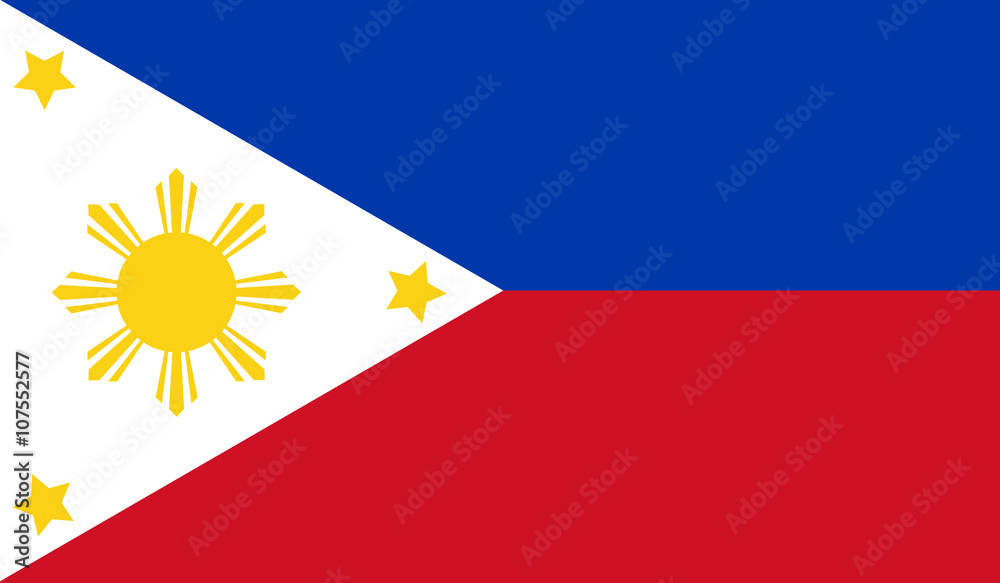 Fototapeta premium Philippines flag