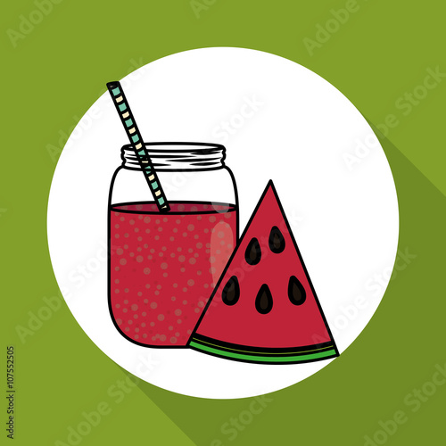 Smoothie icon design , vector illustration