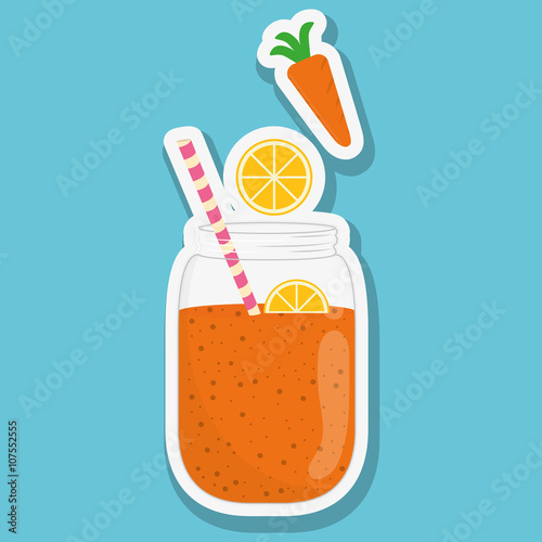 Smoothie icon design , vector illustration