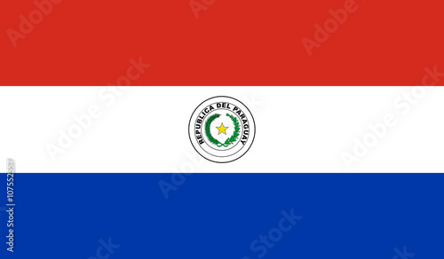 Paraguay Flag﻿ photo