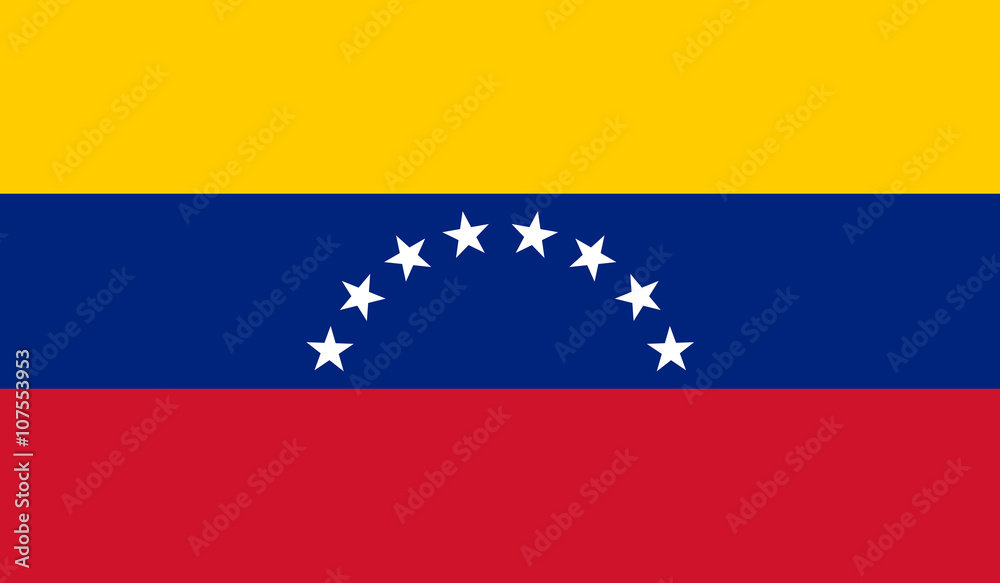 Fototapeta premium Flaga Wenezueli