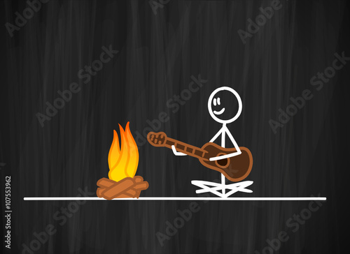 tmk gitarre spielen am lagerfeuer II