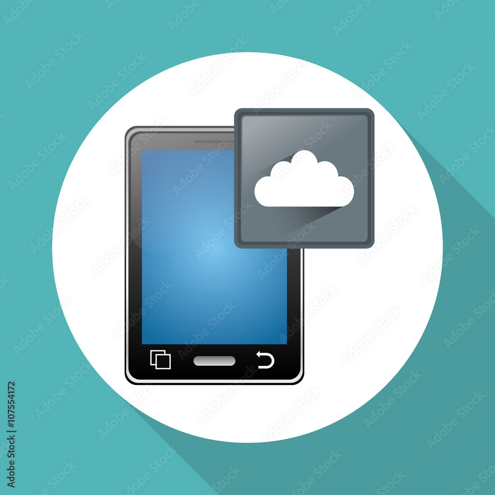 cloud computing design, vector illustration cloud computing design, vector illustration