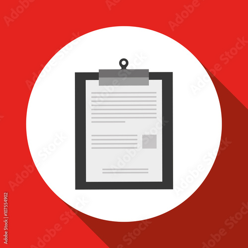 document icon design , vector illustration