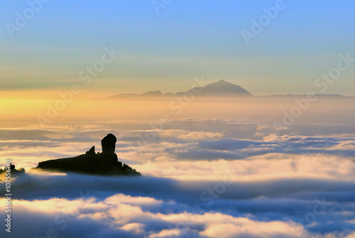 Nublo y Teide photo